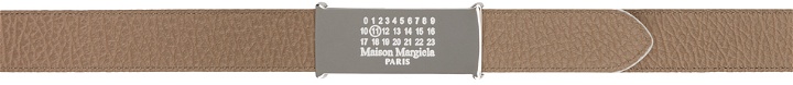 Photo: Maison Margiela Reversible Taupe Leather Belt