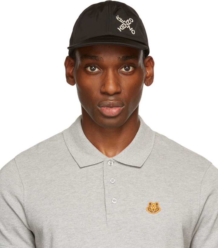 Photo: Kenzo Black Sport Baseball Cap