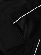 Givenchy - Logo-Print Cotton-Blend Tech-Jersey Track Jacket - Black