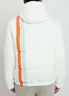 AN-Y1 Riski Logo-embroidered Padded Shell Jacket White