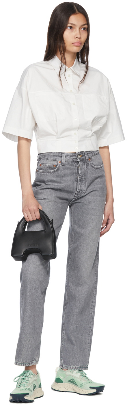 AMBUSH Black Padded 'A' Top Handle Bag