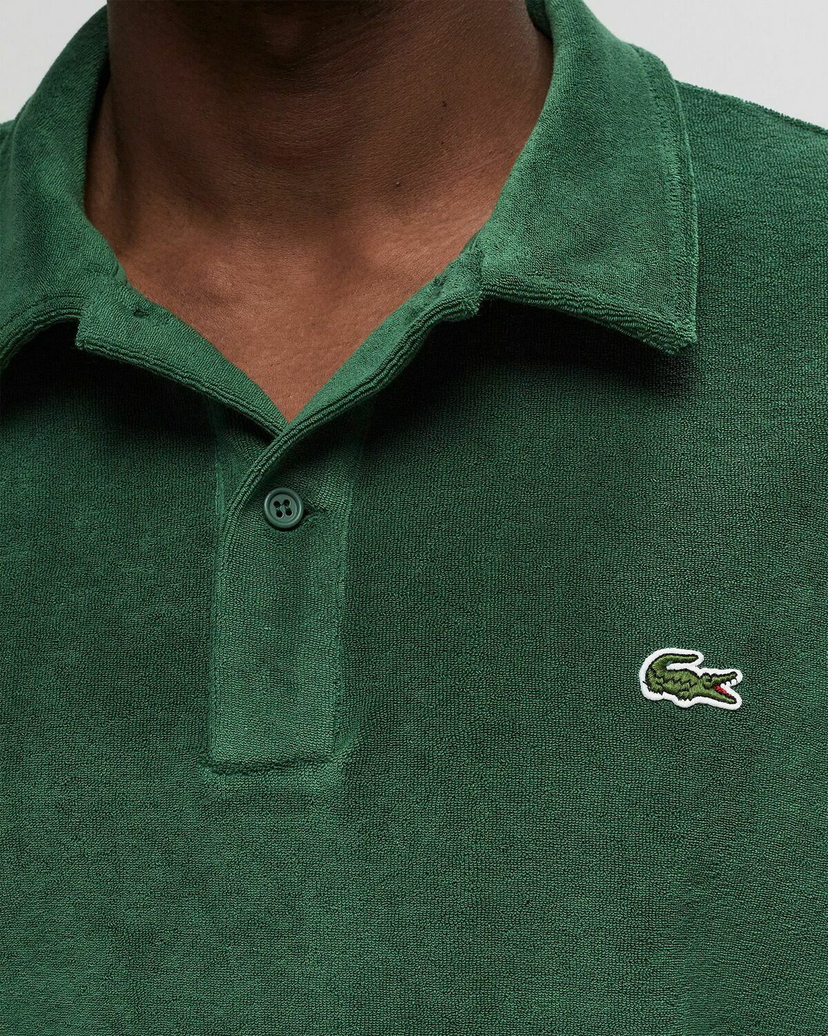 Lacoste terry cloth polo hotsell