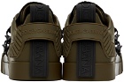 Dolce & Gabbana Khaki Portofino Low-Top Sneakers