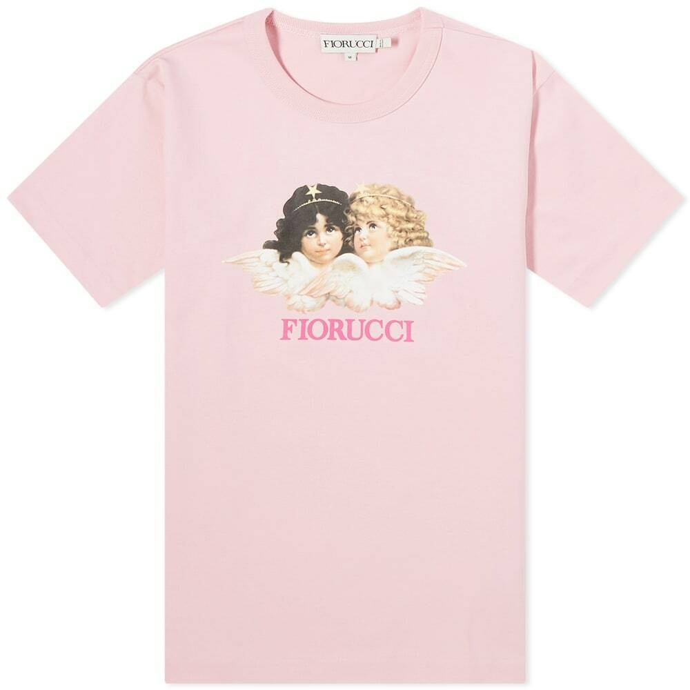 Fiorucci Women's Classic Angel T-Shirt in Pink Fiorucci