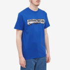 Fucking Awesome Men's Dill Cut Up Logo T-Shirt in Cobalt