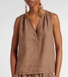 Velvet Tacy linen tank top