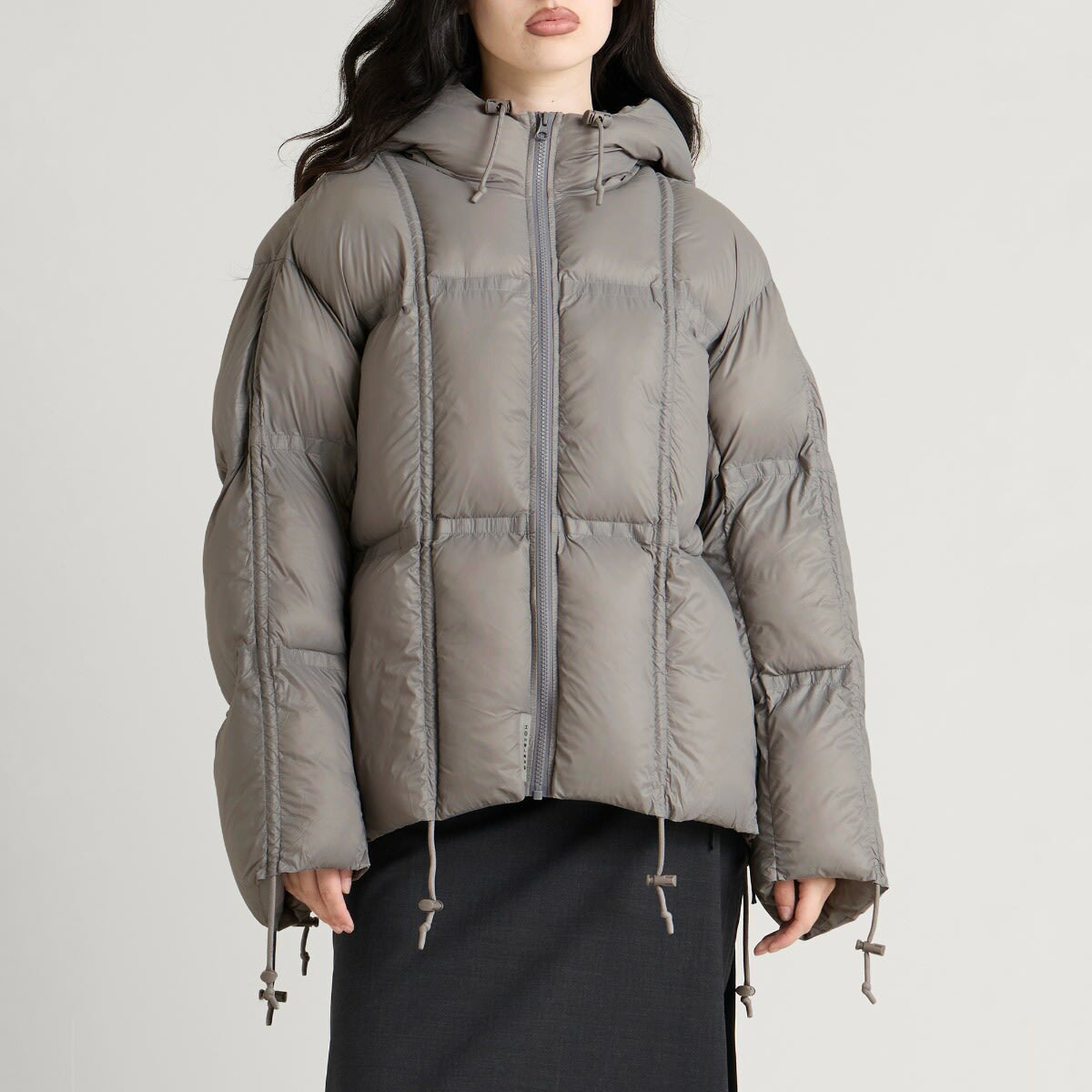 Hosbjerg Women's Paris Puffer Jacket in Light Grey