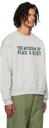 Museum of Peace & Quiet Gray Campus Sweatshirt