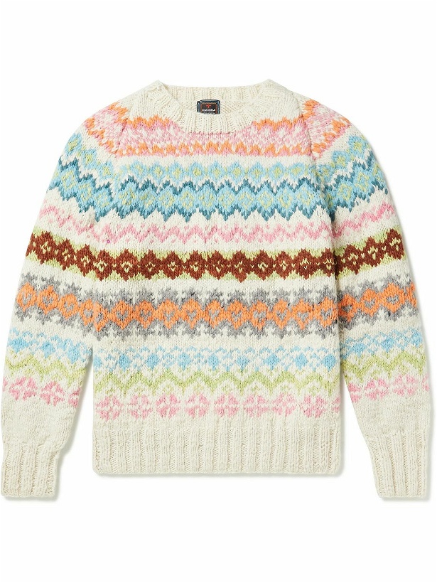 Photo: Chamula - Fair Isle Merino Wool Sweater - Multi