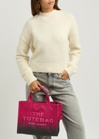 Marc Jacobs The Tote Medium Ombré Coated Canvas Tote - Black - One Size