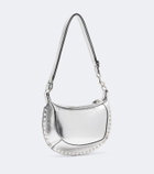 Isabel Marant Oskan Moon metallic leather shoulder bag