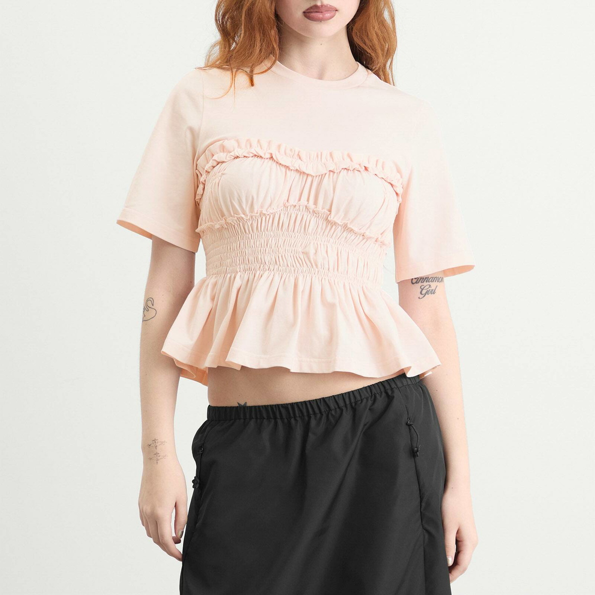 Cecilie Bahnsen Women's Vilde T-Shirt in Light Pink