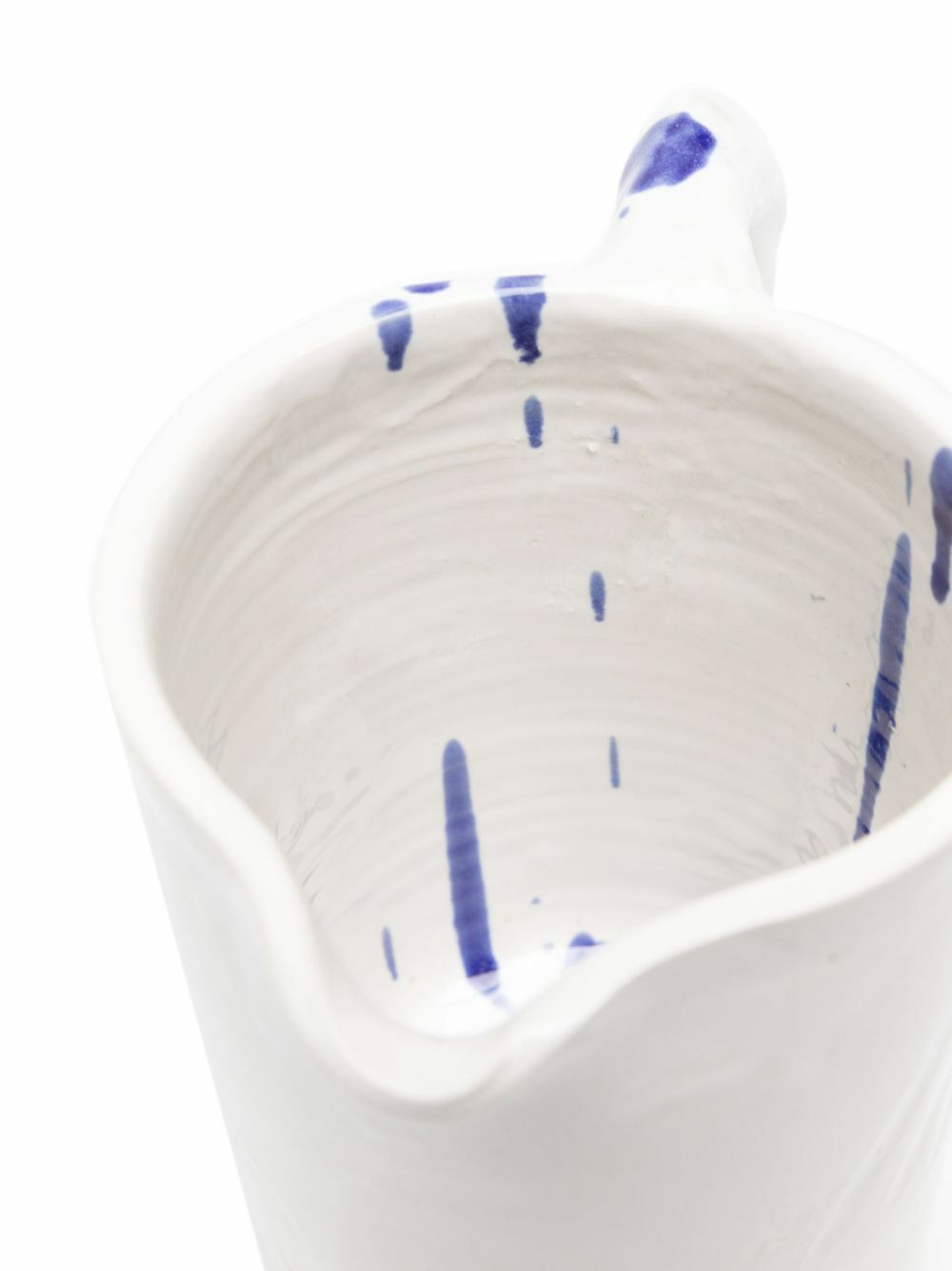 NIKO JUNE White Studio Ceramic Pitcher
