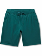 Lululemon - City Sweat Straight-Leg Jersey Drawstring Shorts - Green