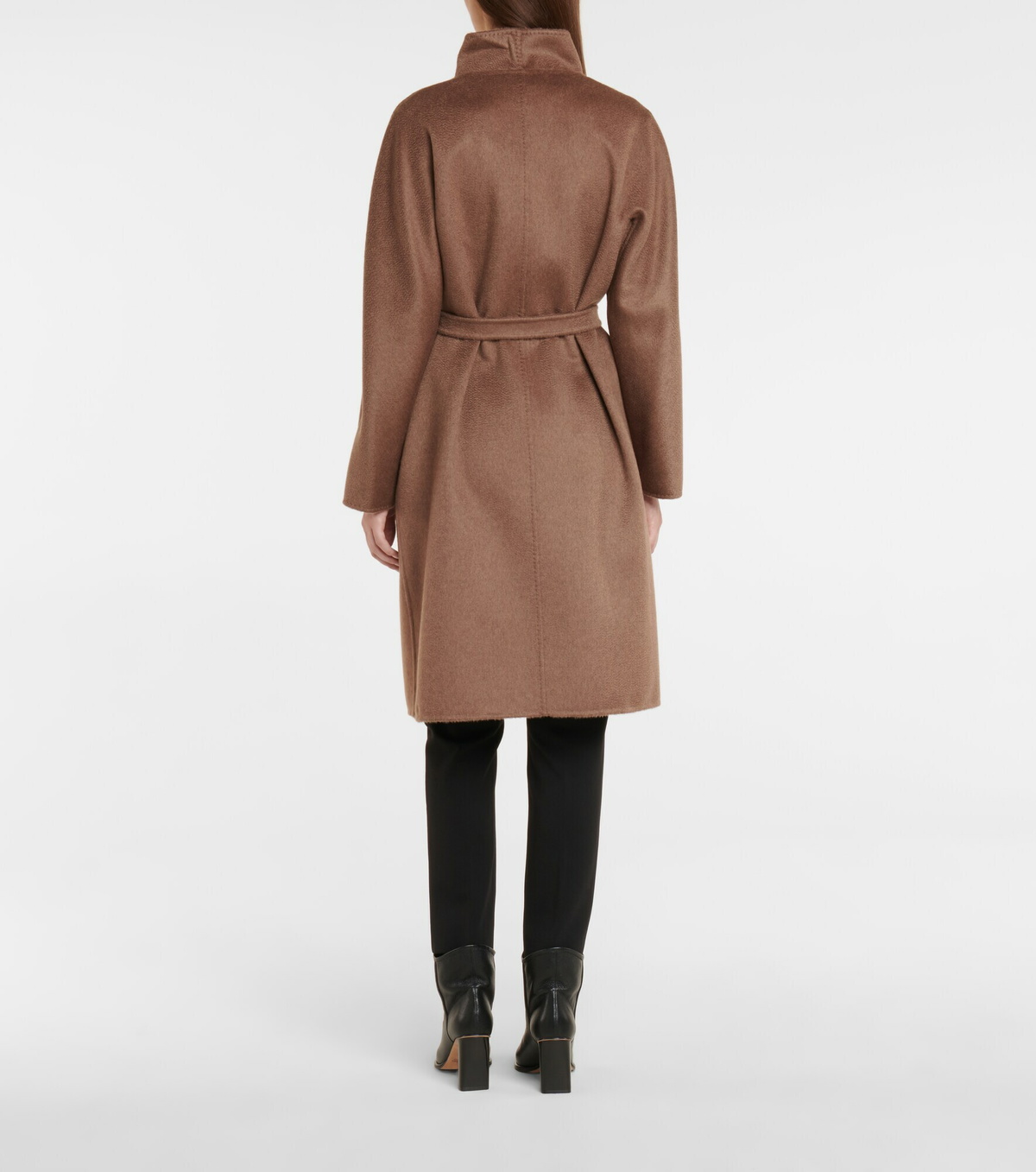 MAX MARA LILIA Cashmere belt coat outer 1016064106 beige 40
