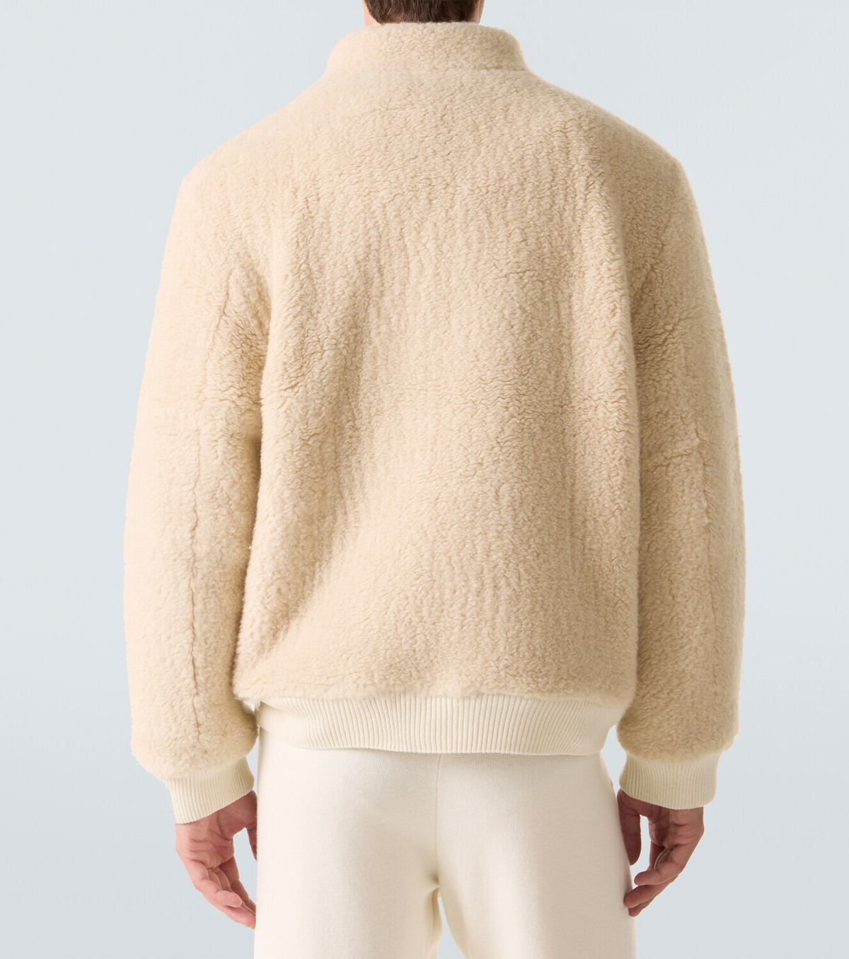God's True Cashmere T-Bird cashmere jacket with emerald