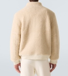 God's True Cashmere T-Bird cashmere jacket with emerald