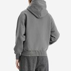 AMI Paris Men's Tonal ADC Hoodie in Smoke Grey
