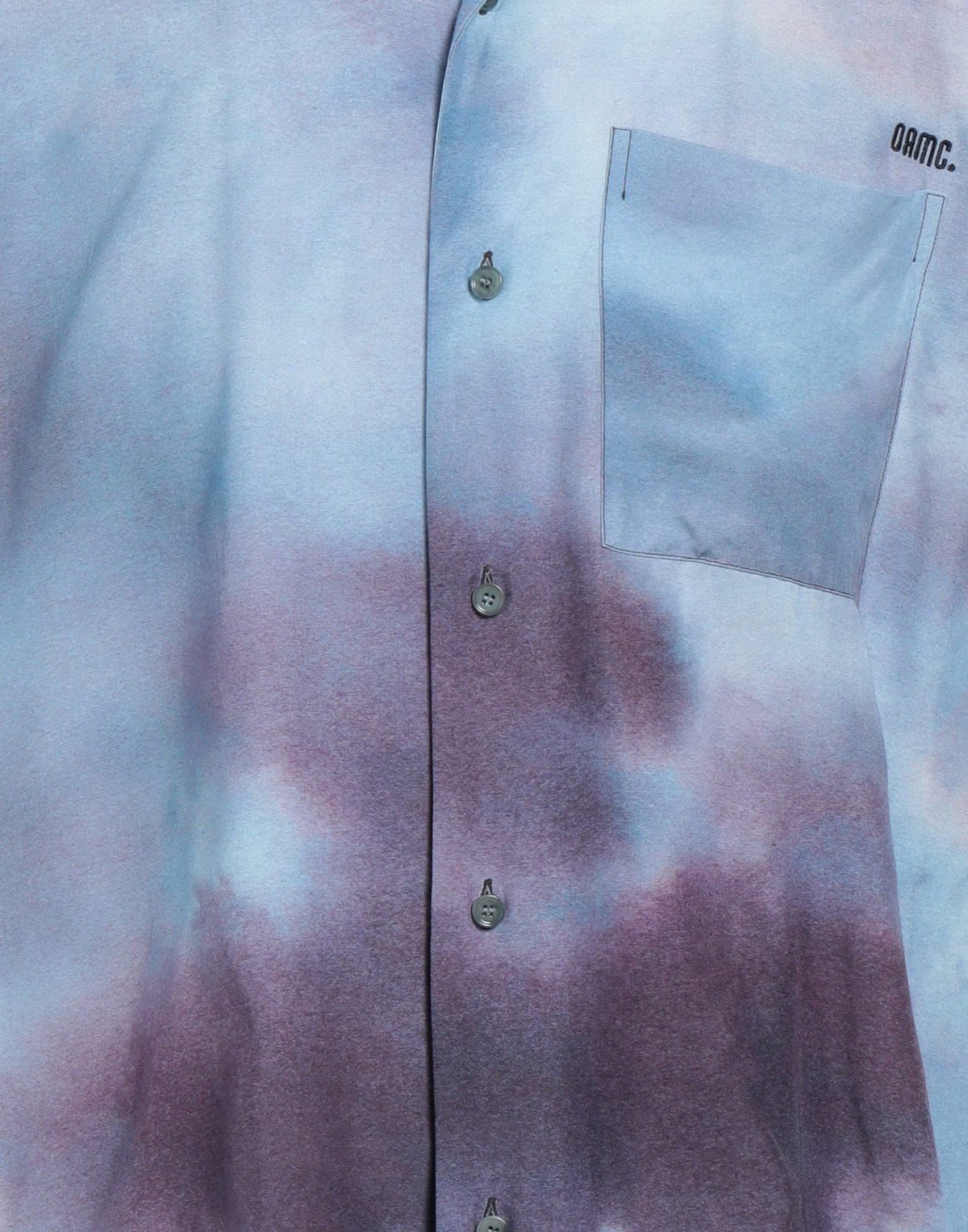 Oamc Mens Shirt Pastel in Blue