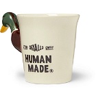 Human Made - Printed Ceramic Duck Mug - Cream