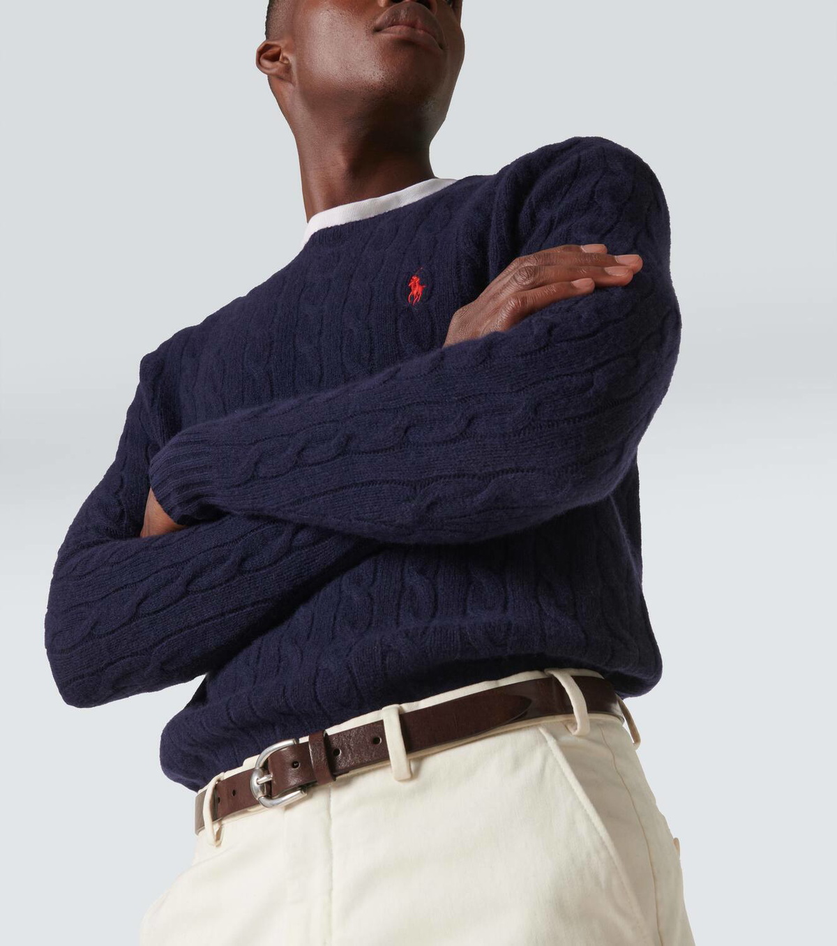 Polo Ralph Lauren Cable-knit wool and cashmere sweater Polo Ralph