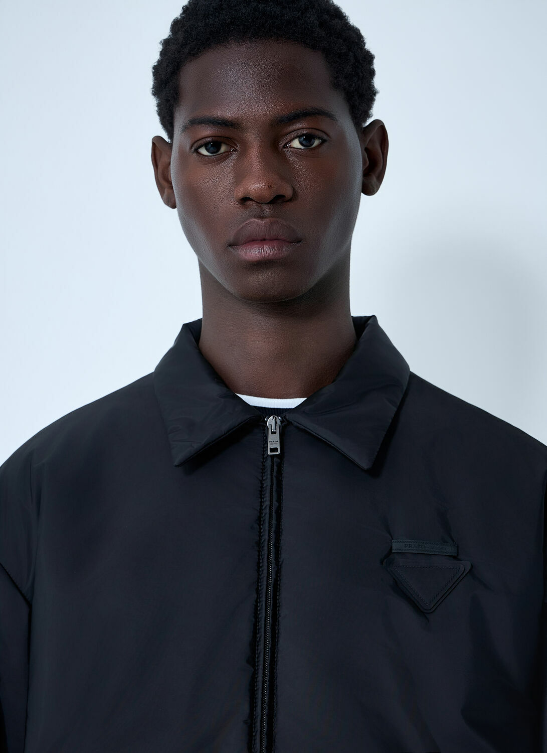 Prada Short Re-Nylon Down Jacket