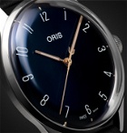 ORIS - James Morrison Academy of Music Limited Edition Automatic 38mm Stainless Steel and Leather Watch, Ref. No. 01 733 7762 4085-Set - Blue