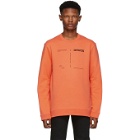 Raf Simons Orange Drugs Regular Fit Sweatshirt