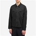 C.P. Company Men's Gabardine Lens Shirt in Black