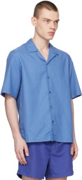 Paul Smith Blue Button-Down Shirt