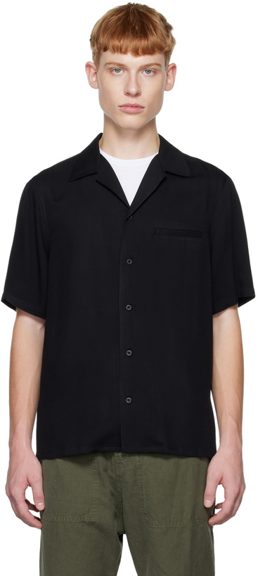 Photo: Nili Lotan Black Cody Shirt