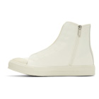 Alexander McQueen Off-White Iris High-Top Sneakers