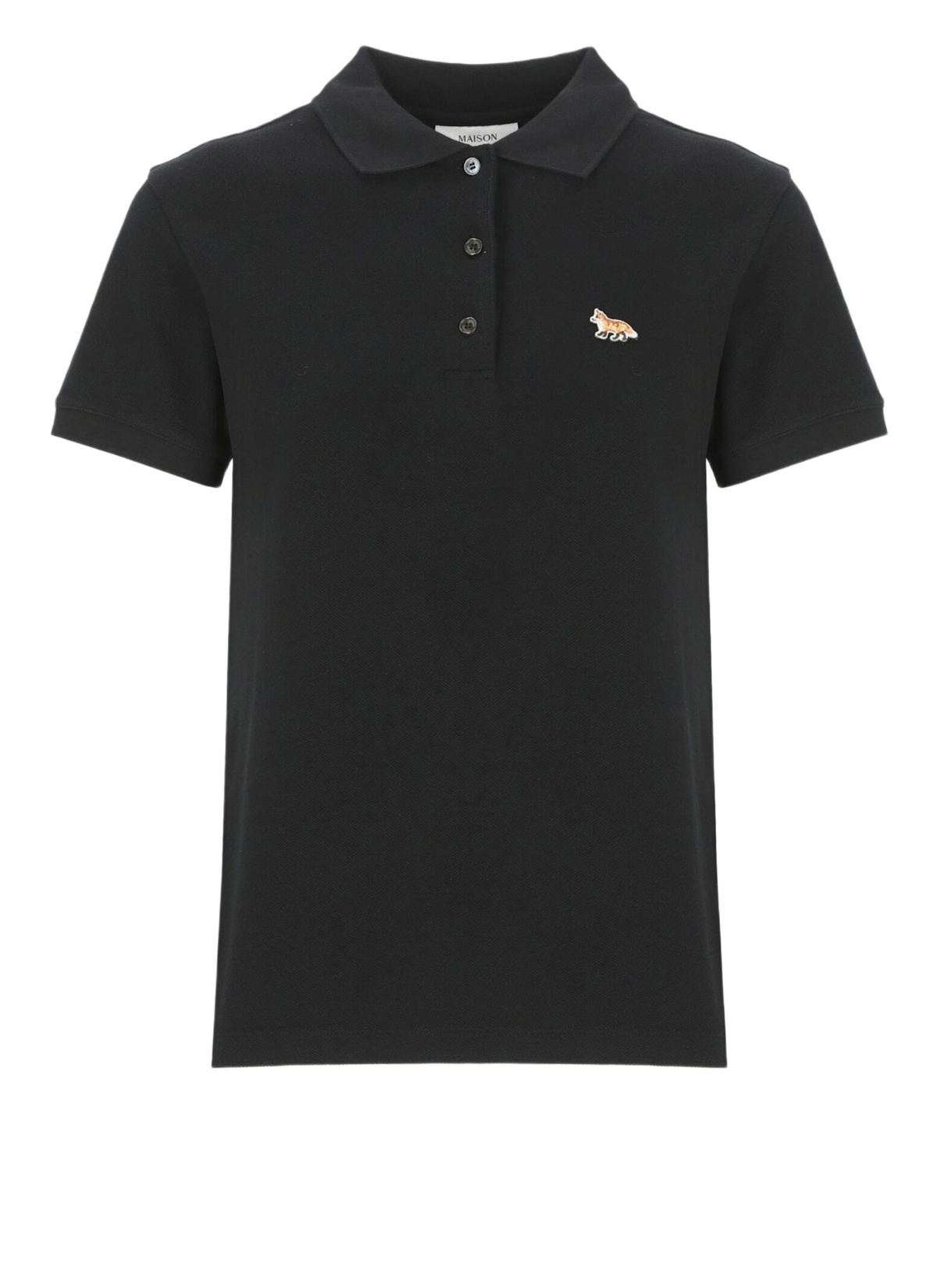 トップス maison kitsune double fox polo Maison Kitsuné - Double Fox Head Patch Polo | HBX - Globally