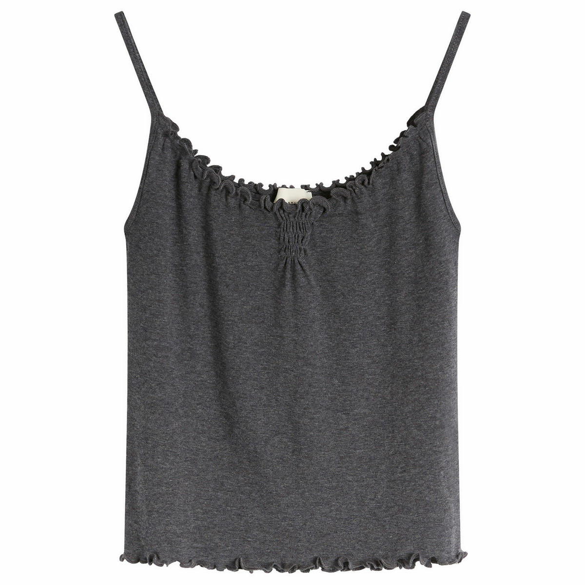 Deiji Studios Women's Flounce Tank in Grey