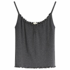 Deiji Studios Women's Flounce Tank in Grey