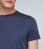 Loro Piana - Silk-cotton blend T-shirt