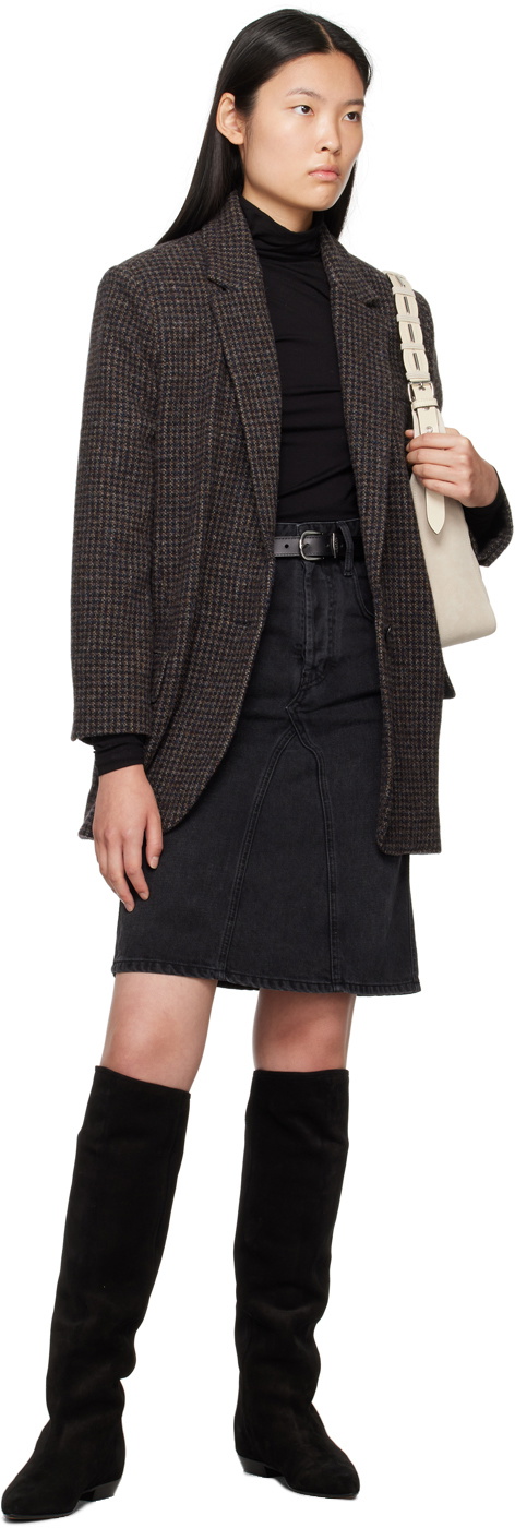 Isabel Marant Etoile Brown Cikaito Blazer