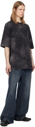 Juun.J Black New Dyeing Over Fit T-shirt