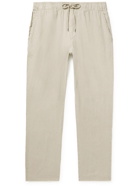 James Perse - Linen Drawstring Trousers - Gray