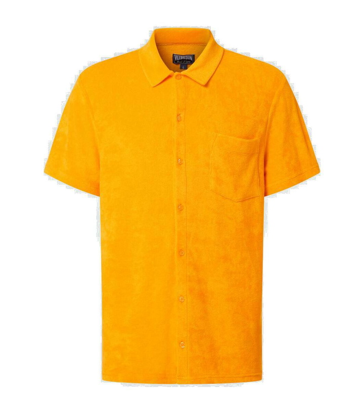 Photo: Vilebrequin Charli cotton-blend bowling shirt