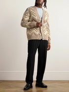 Missoni - Striped Jacquard-Knit Cardigan - Neutrals