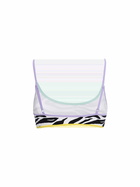 MC2 Saint Barth Woman Zebra Bralette Beach Top Judy With Piping