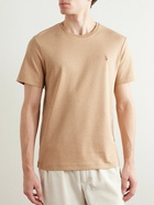 Polo Ralph Lauren - Slim-Fit Logo-Embroidered Cotton-Jersey T-Shirt - Neutrals