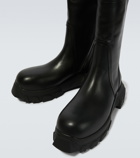 Rick Owens - Leather Bogun ankle boots