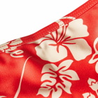 Marine Serre Women's Floral Print Bikini in Red