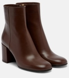 Gianvito Rossi Joelle leather ankle boots