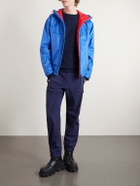 Moncler Grenoble - Logo-Appliquéd Crepe Sweater - Blue