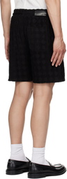 AMIRI Black MA Quad Toweling Shorts