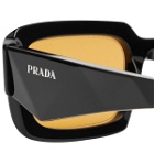 Prada Eyewear Men's PR 27ZS Sunglasses in Black/Yellow