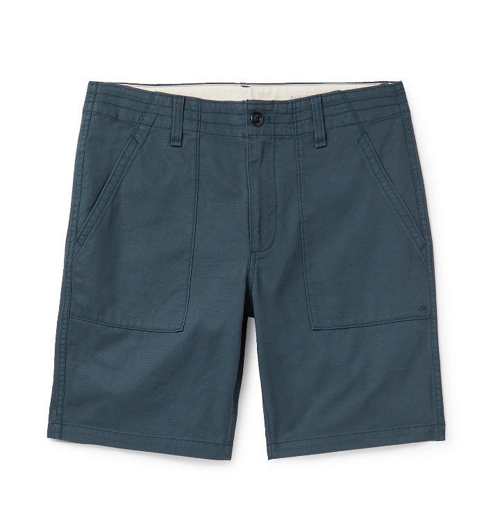 Photo: Outerknown - Organic Cotton Shorts - Blue